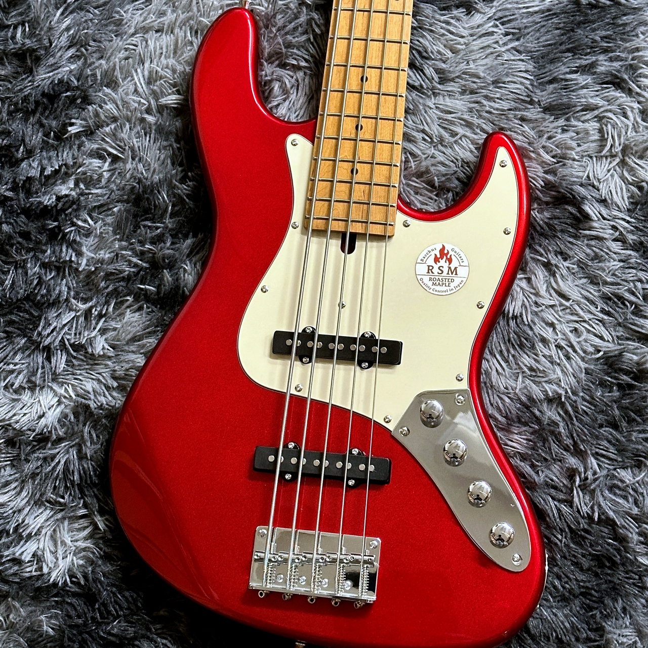 【本日のみ割引】エレキベース 赤 Bucchus 早期購入特典あり 11/15 Bacchus WJB-1DX RSM/M ベース初心者12点セット 【VOXアンプ付