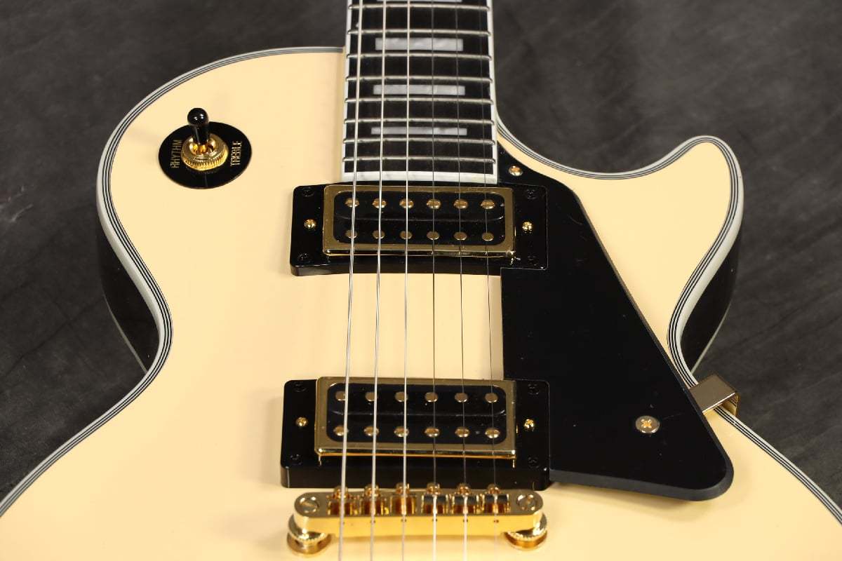 Epiphone Les Paul Custom Antique Ivory (Black Back) [Exclusive 