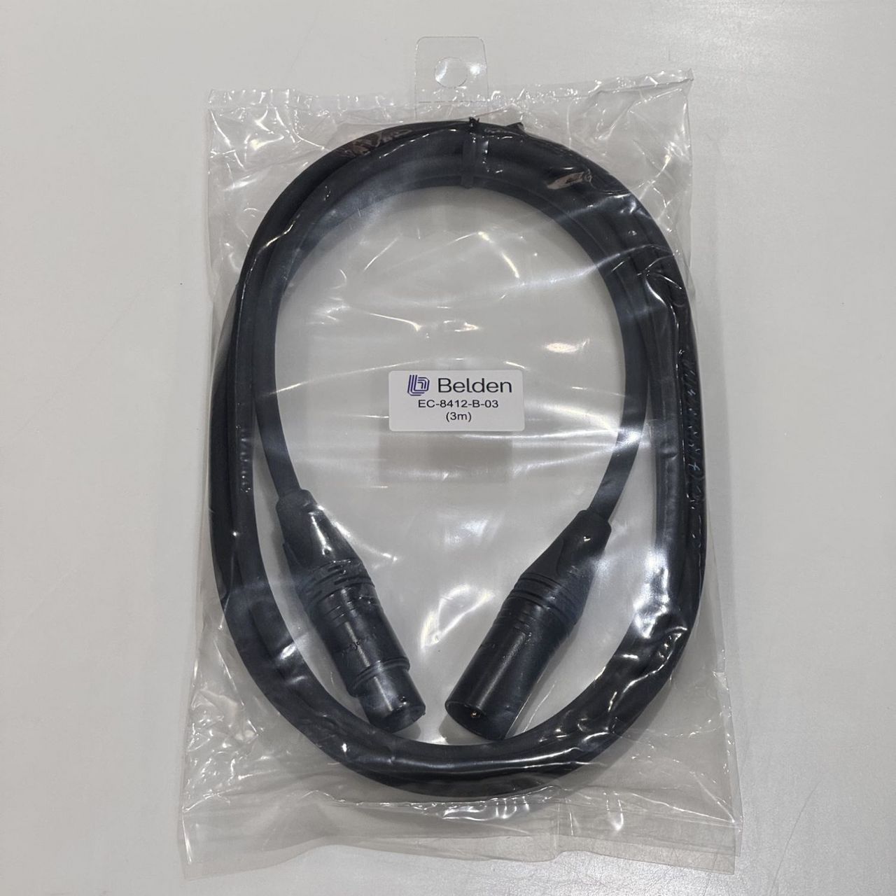 Belden XLRケーブル 3m EC-8412-B-03（新品）【楽器検索デジマート】