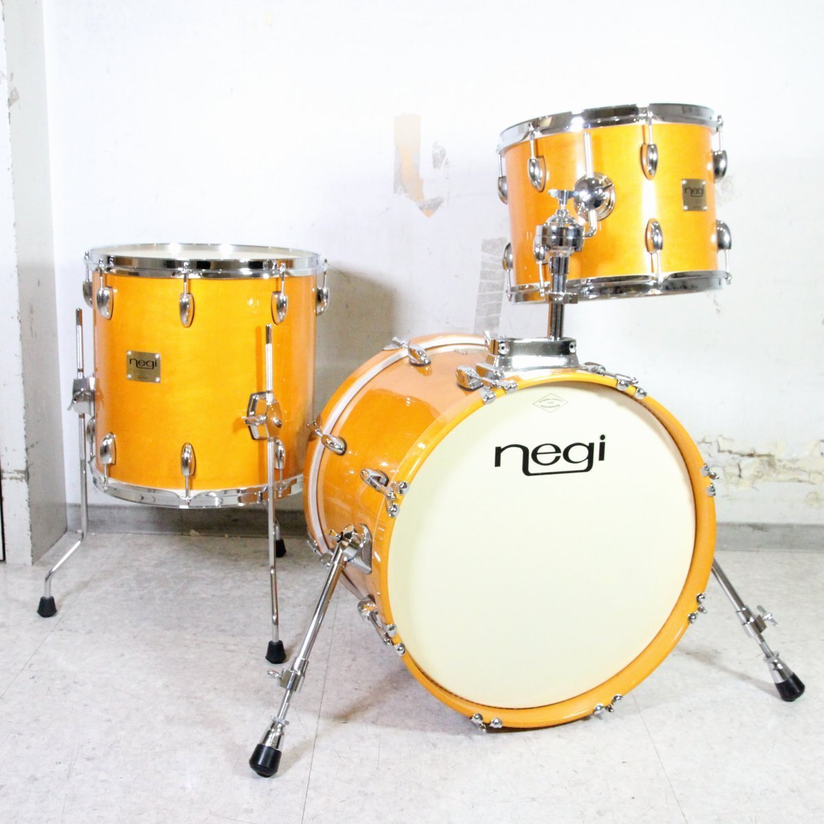 ネギま！3体セット NEGI 18/12/14 3pcs ネギ ドラムセット【池袋店】（中古/送料