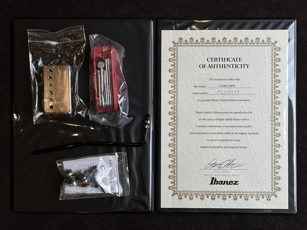 Ibanez j.custom Axe Design Lab RG8870-BRE（中古）【楽器検索