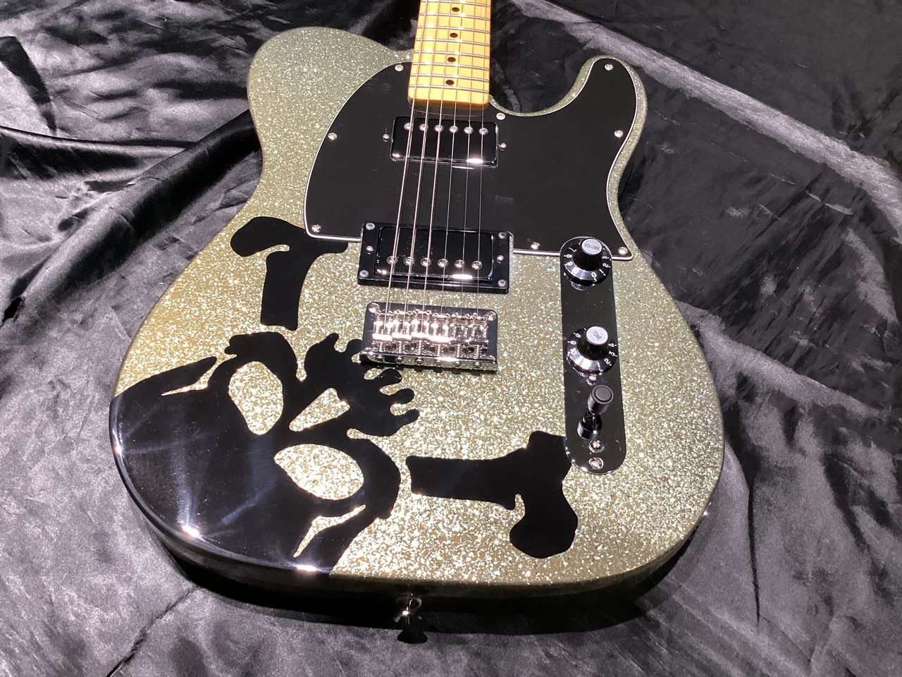 Squier by Fender HARUNA Telecaster Dark Silver Sparkle（中古