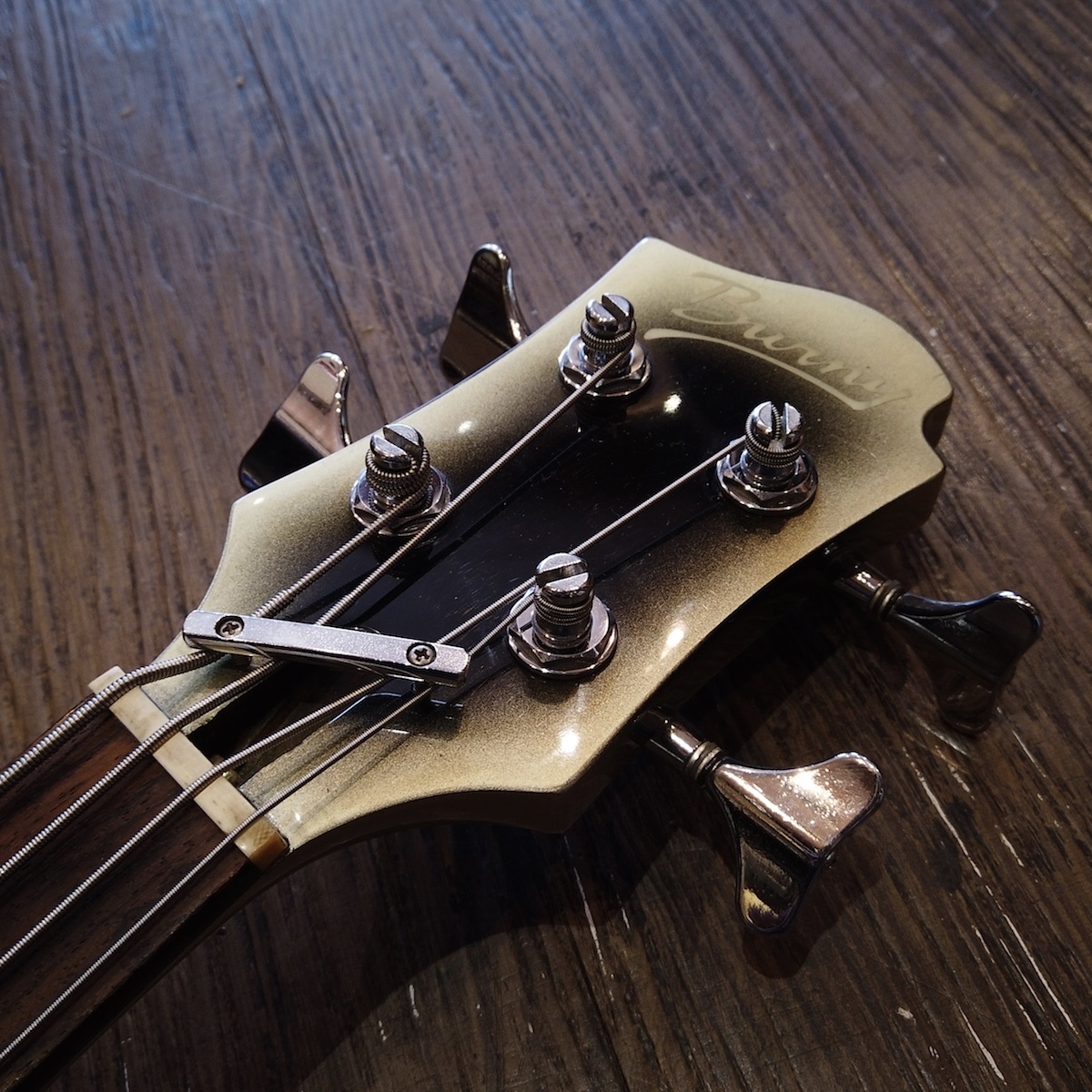 消費税無し Burny Bass Electric Signature Eins:Vier【Luna】 WSB-80EV ベース