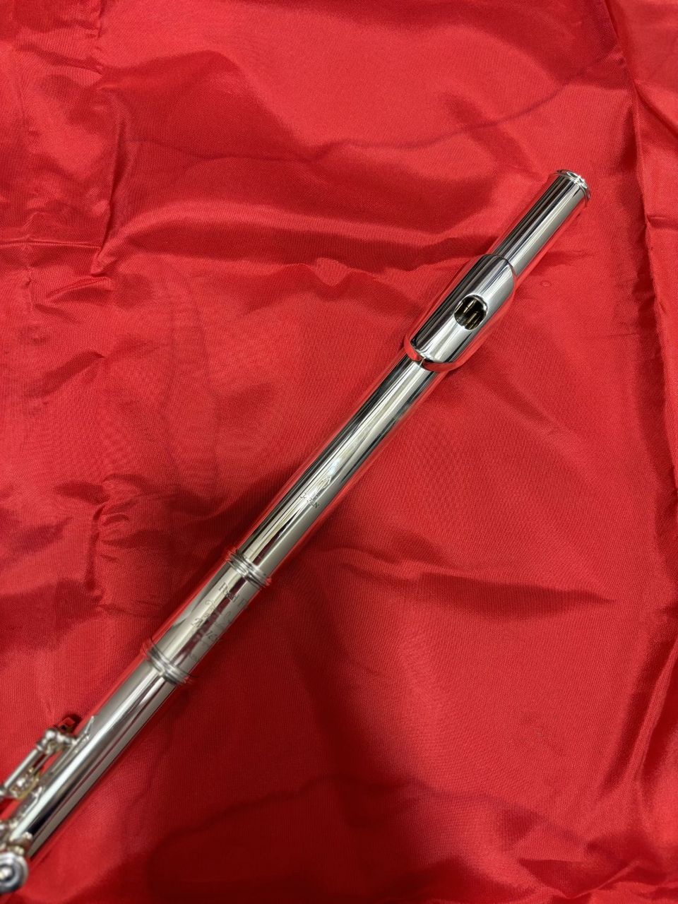 Pearl F-MD925/RE フルート 総銀製 C足部管 ドローン インライン