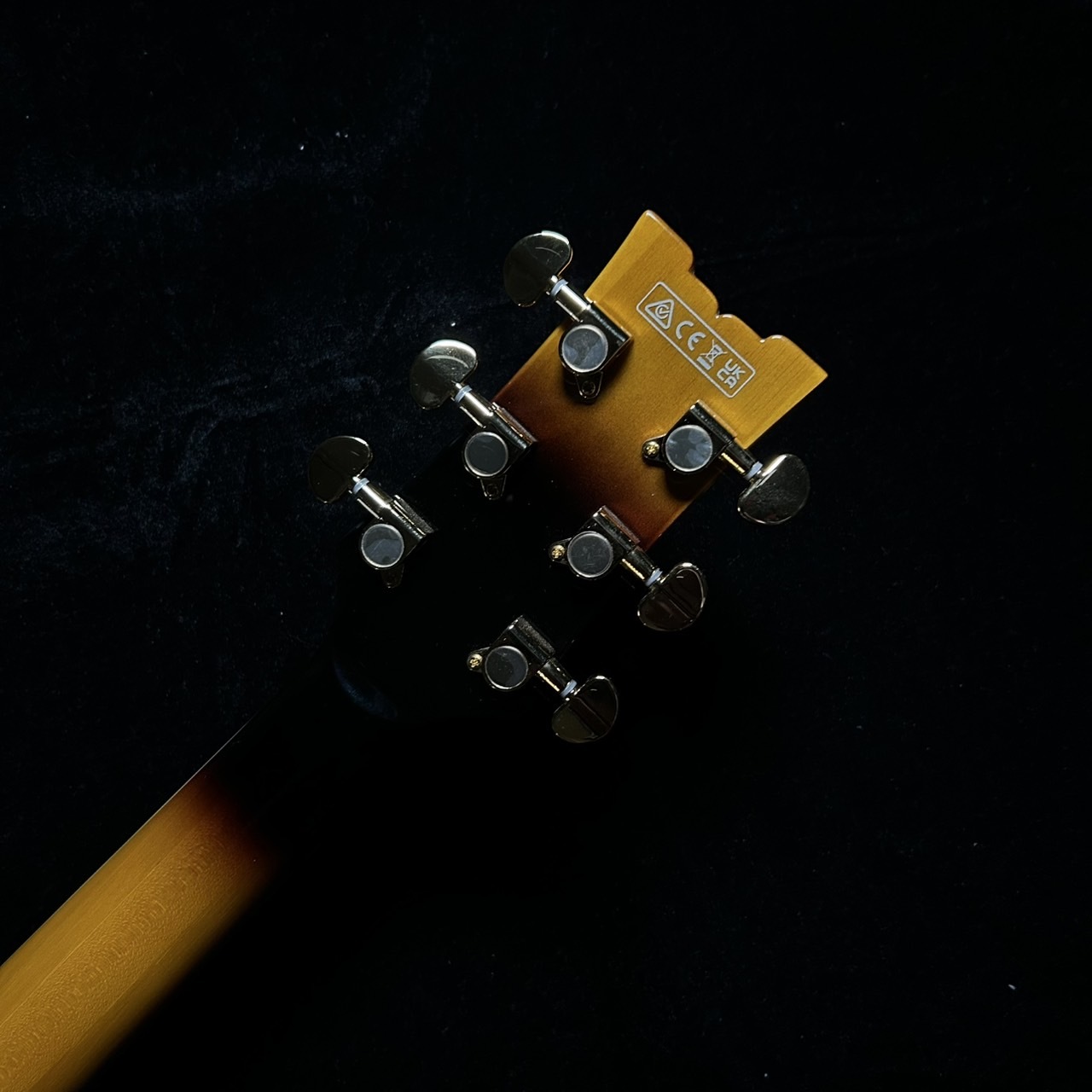 Ibanez AM93QM AYS Antique Yellow Sunburst セミアコ 現物画像（新品