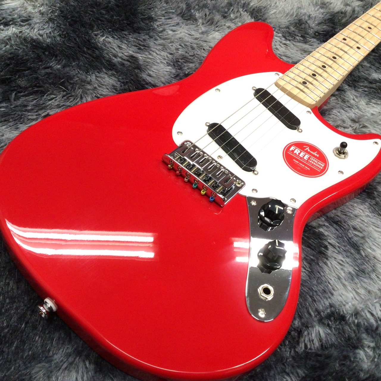 Squier by Fender Sonic Mustang / Torino Red【扱易いショート