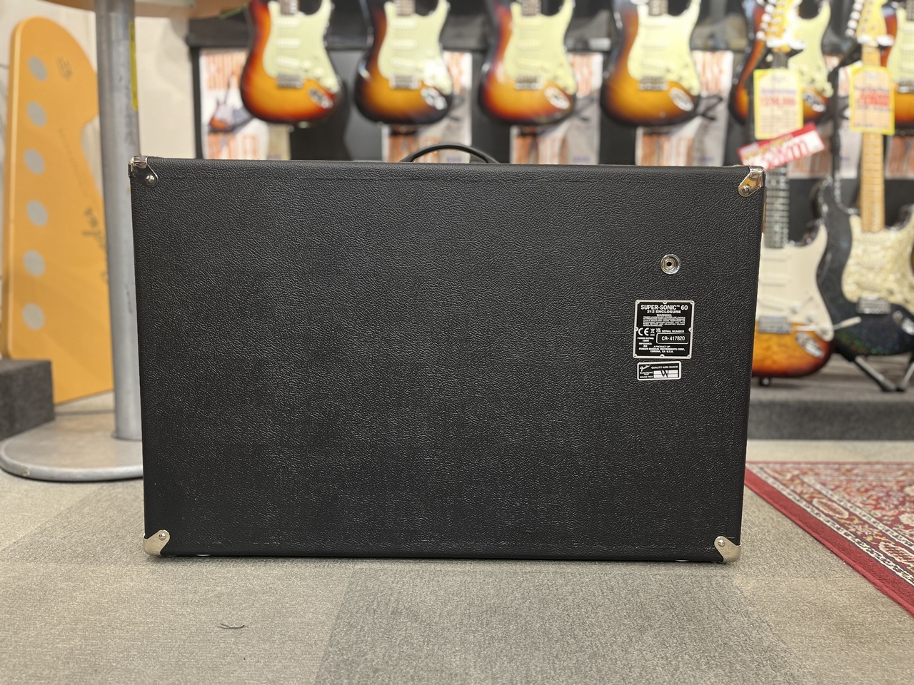 Fender Super-Sonic 60 212 Enclosure Black【メーカーアウトレット品
