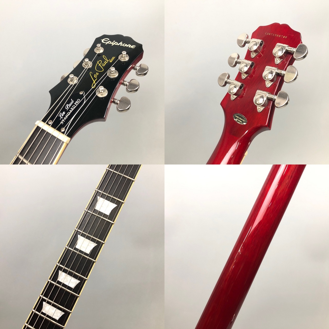 Epiphone Les Paul Standard PlusTop PRO, Blood Orange at