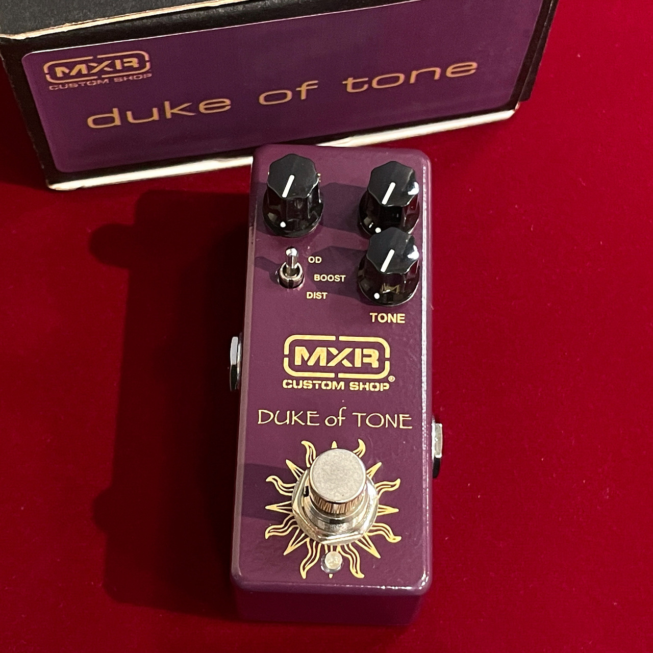 MXR CSP039 Duke of Tone オーバードライブ種類エレキギター