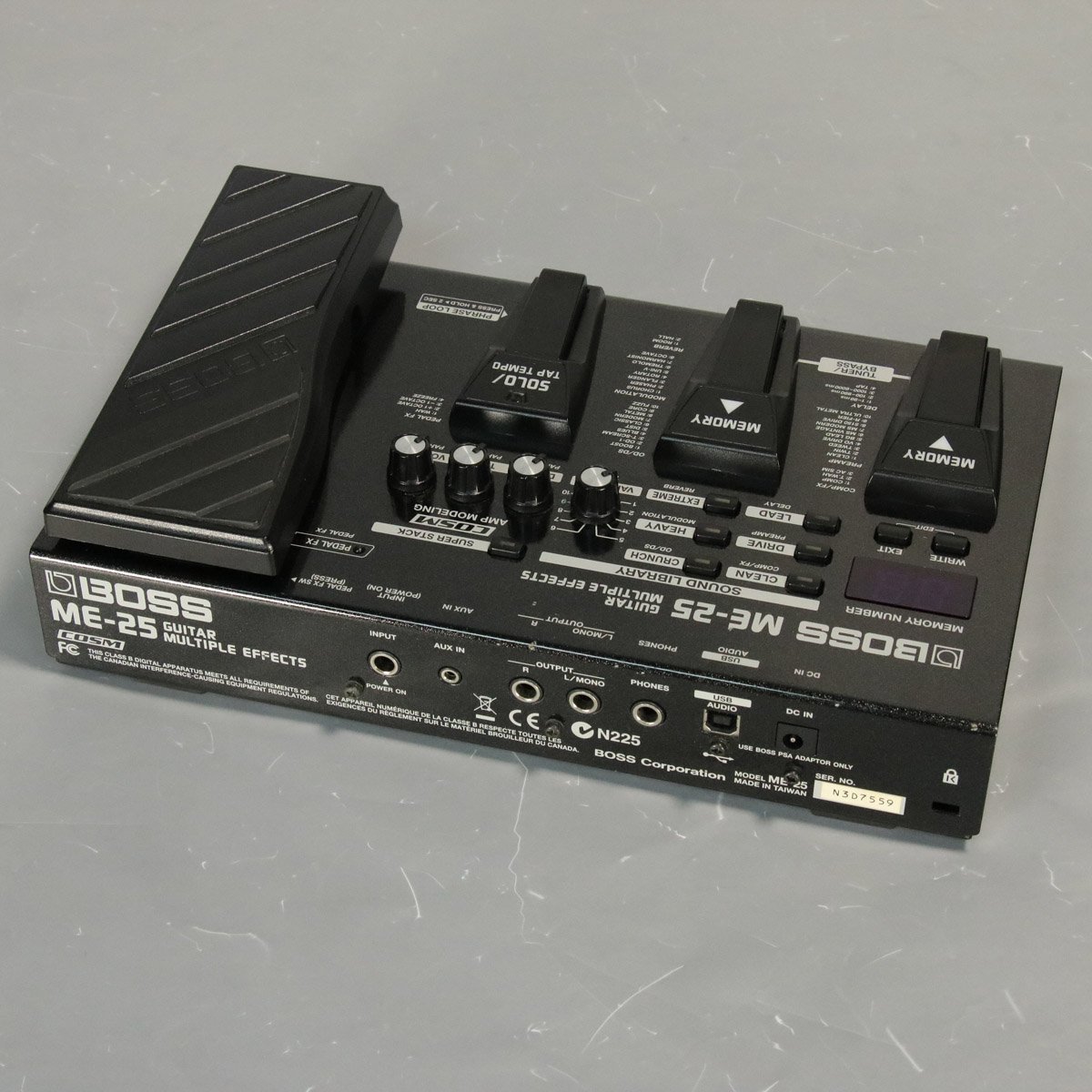 BOSS ME-25 Guitar Multiple Effects マルチエフェクター フロアタイプ ...