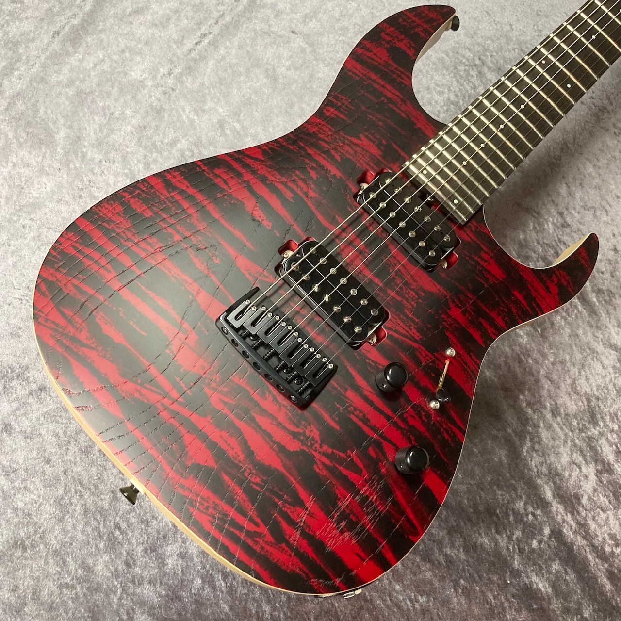 SAITO GUITARS S-724 HH Red Granite【7弦】（新品）【楽器検索