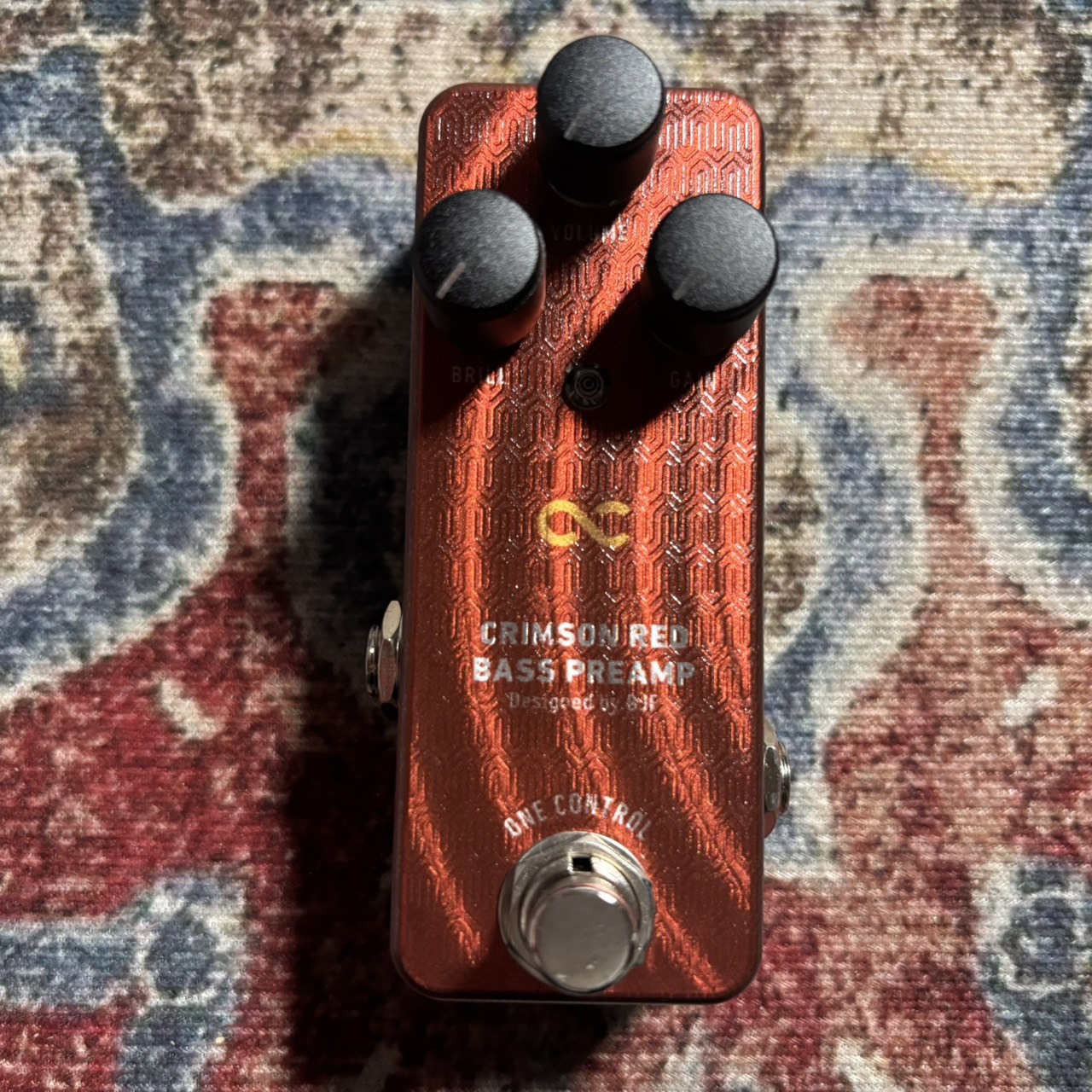 CRIMSON RED BASS PREAMP ギターエフェクター CRIMSON RED BASS PREAMP (OC-CRBPn) – One Control USA