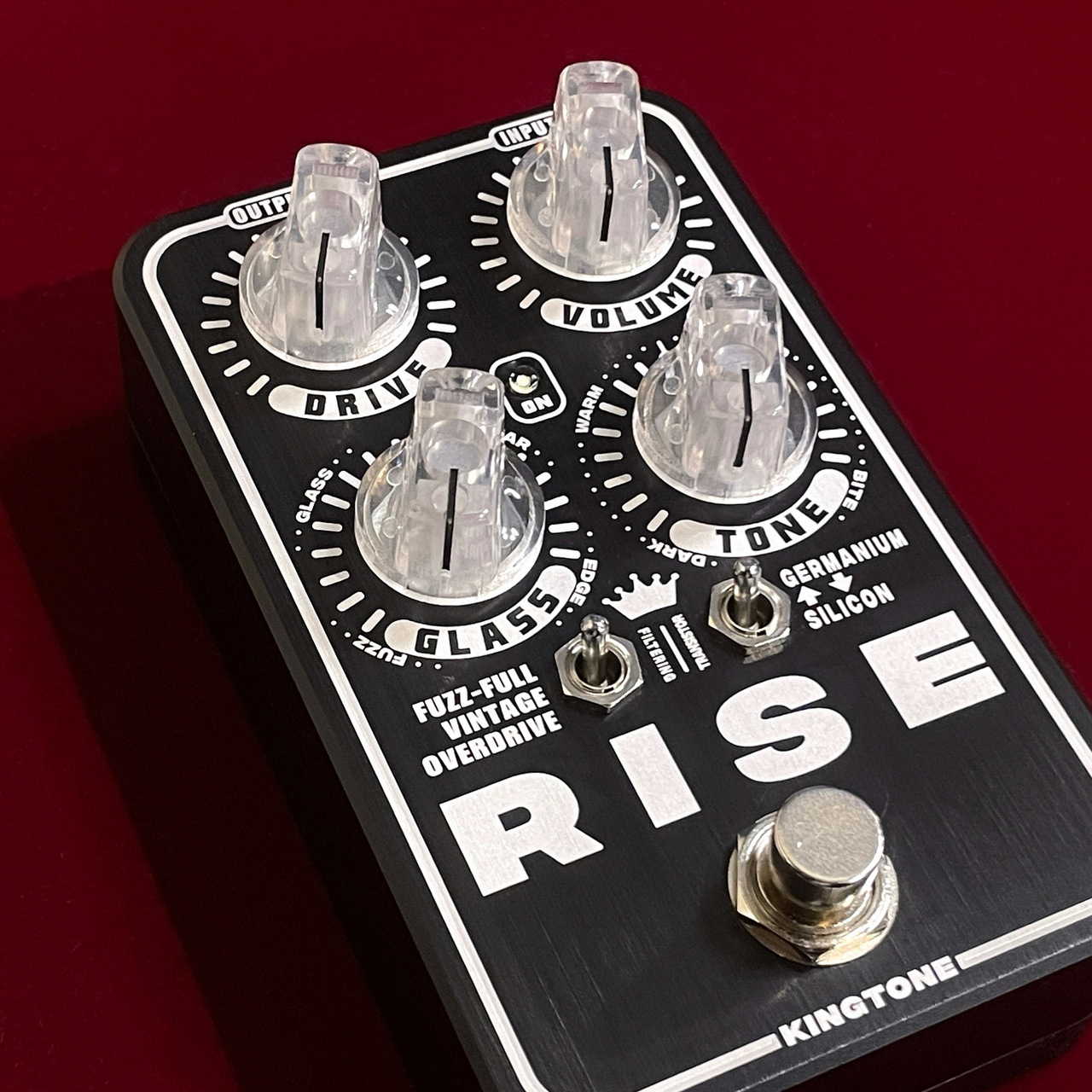 KING TONE GUITAR RISE V3 【新バージョン入荷】【トレブルブースター
