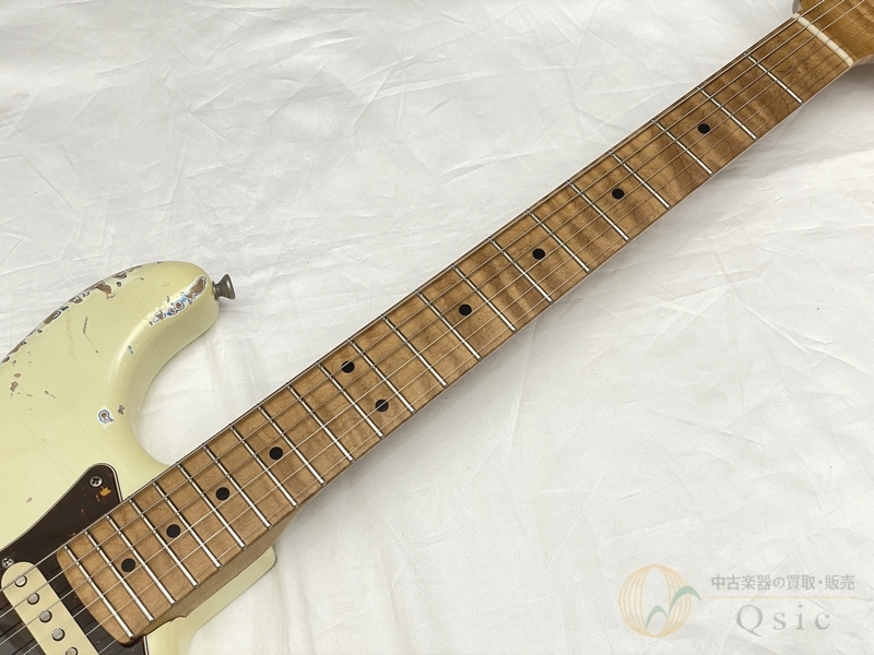 Xotic XSC-2 Heavy Aged Vintage White over Lake Placid Blue