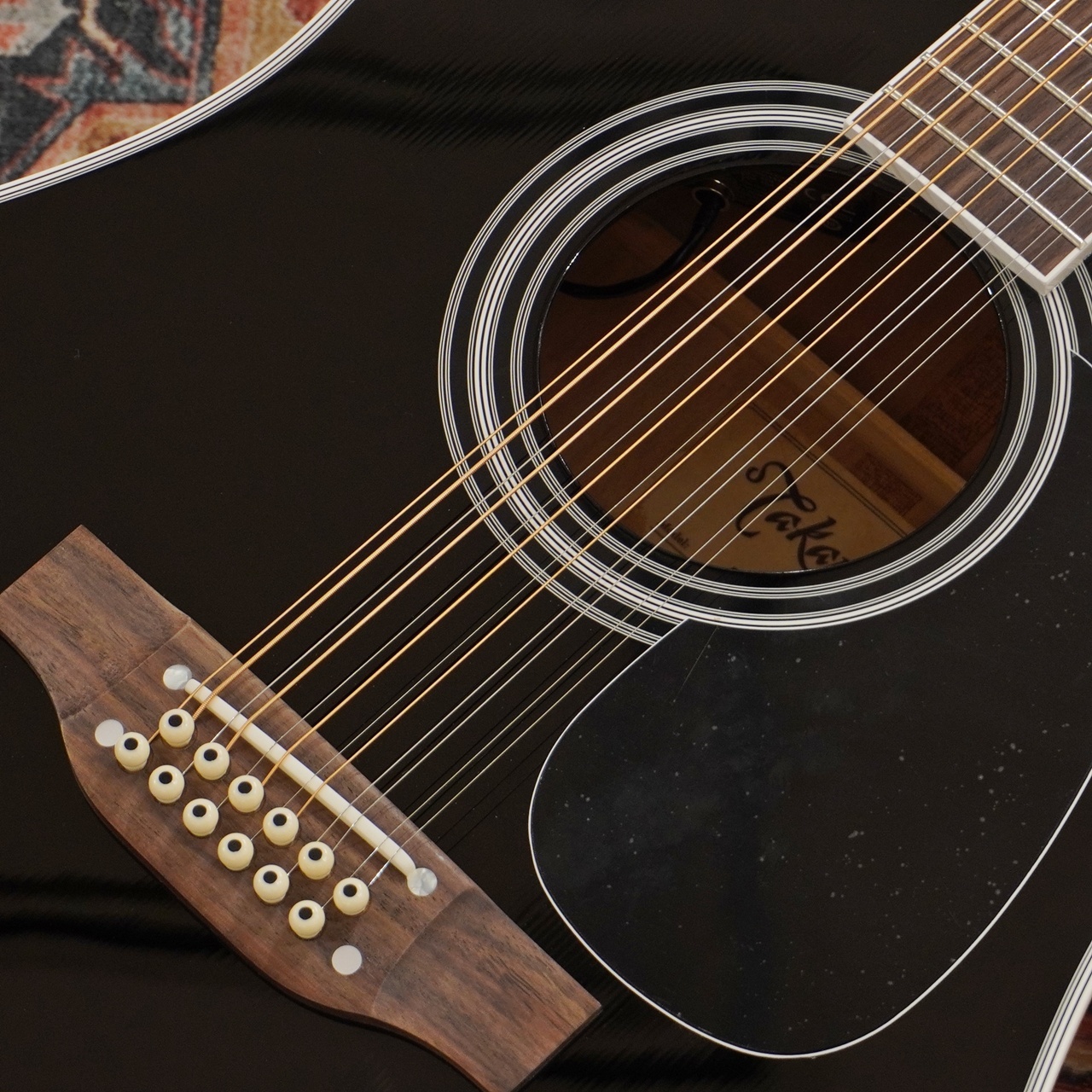 Takamine EF381SC BL 【12弦】【海外輸出仕様モデル】【日本製