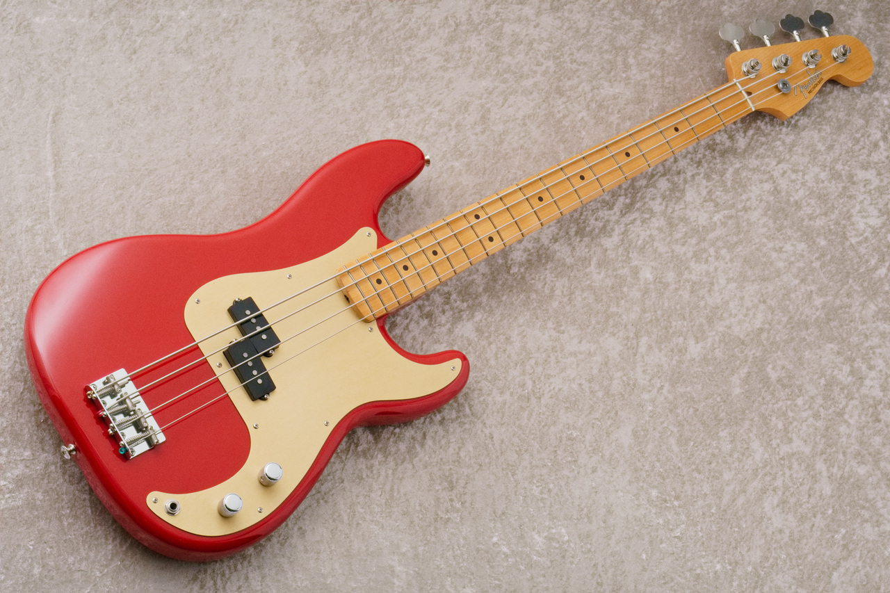 エレキベース　赤 Fender Vintera 50s Precision Bass -Dakota Red- 2022年製