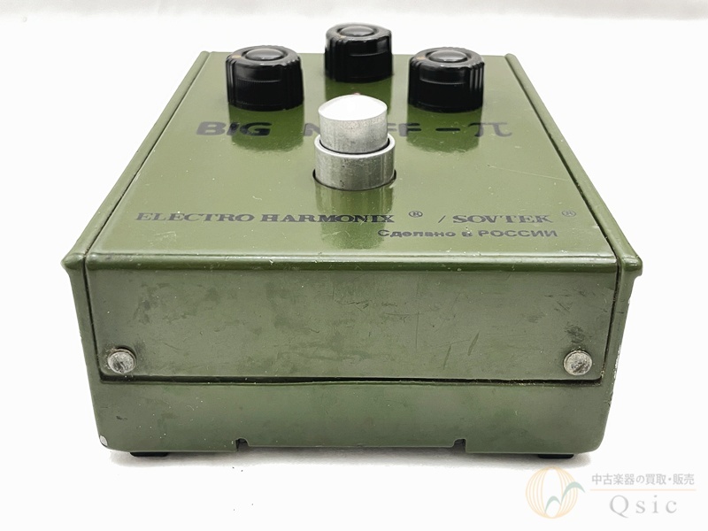 Electro-Harmonix BIG MUFF Pi ARMY GREEN Bubble font [VMM26]【梅田