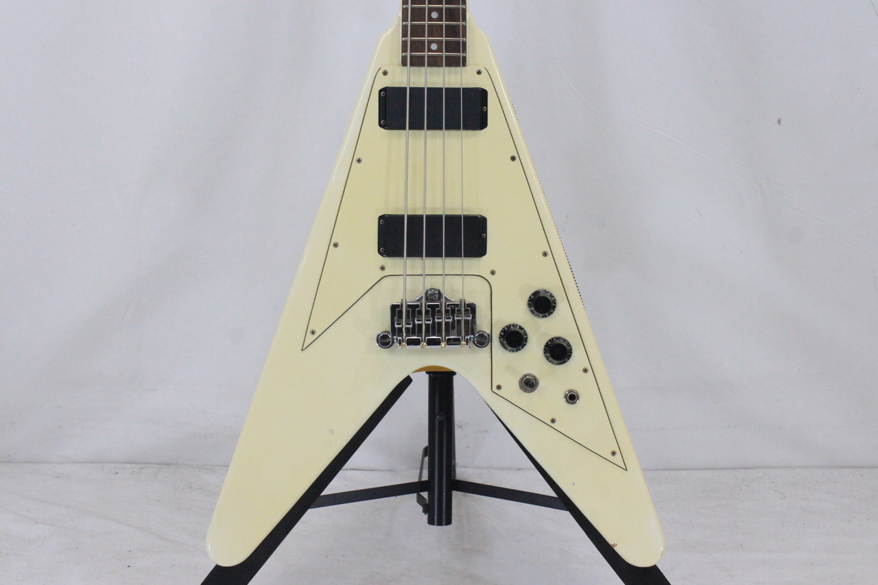 エピフォン フライングV ベース ホワイト Epiphone FLYING V BASS（中古）【楽器検索デジマート】