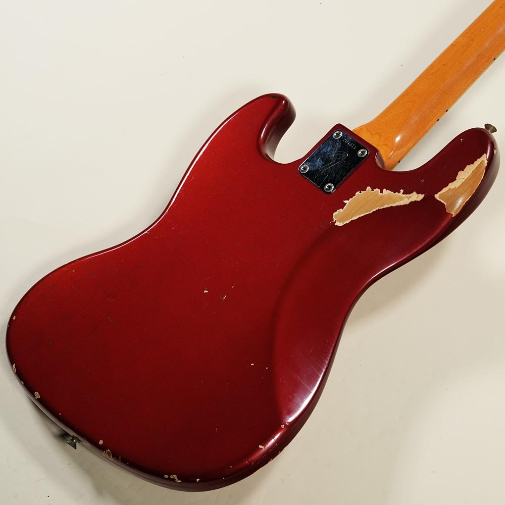 Busker's 赤 ジャズタイプ 4弦エレキベース Busker's 赤 ジャズタイプ