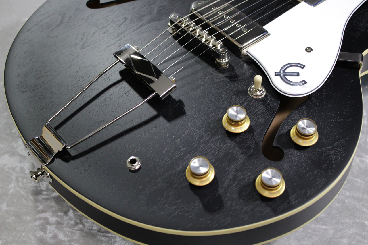 Epiphone Casino Worn Ebony #25041511761【2.78kg】【超軽量