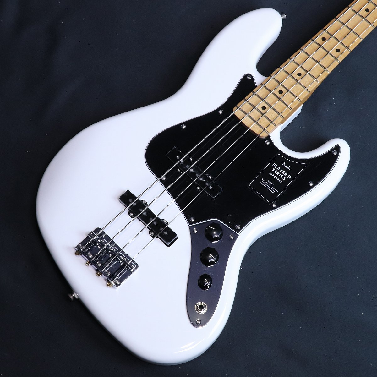 Fender Player II Jazz Bass Maple Fingerboard Polar White 【S/N