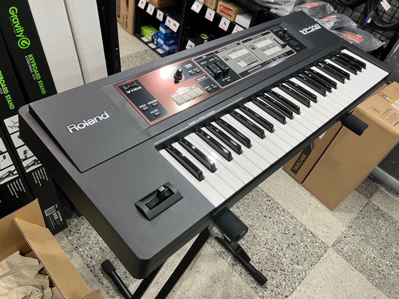 Roland VP-550 Vocal & Ensemble Keyboard 美品中古 【ローン分割