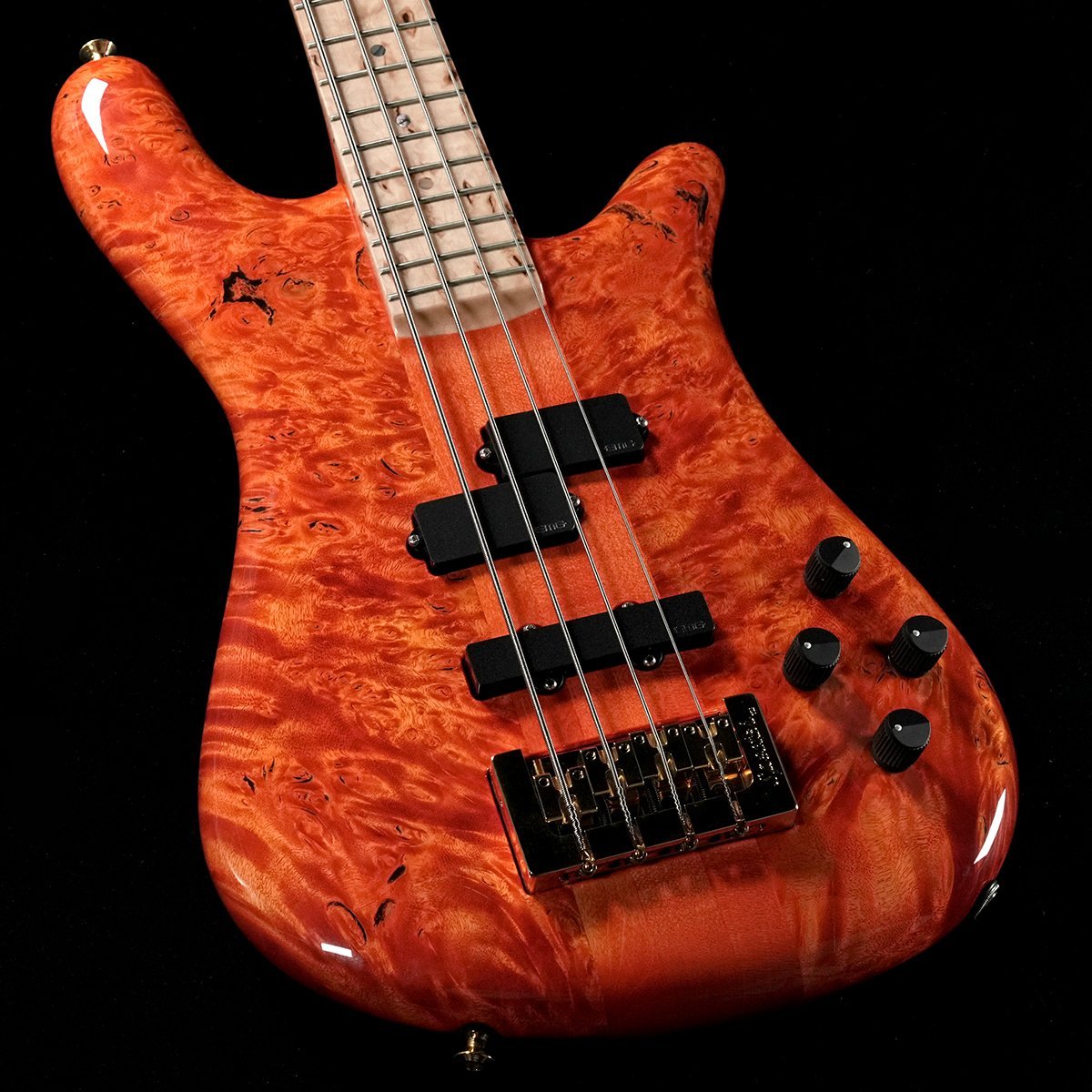Spector Custom Shop NS-2 Mappa Burl Inferno Red(重量:3.73kg)【渋谷