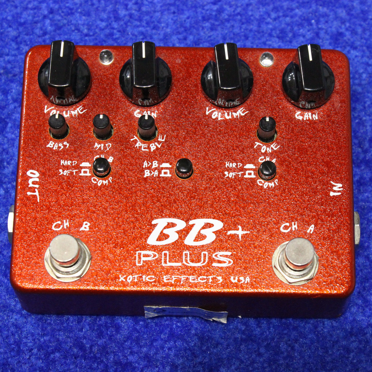 BB Preamp.BBプリアンプ. オーバードライブ.エキゾチック.XOTIC