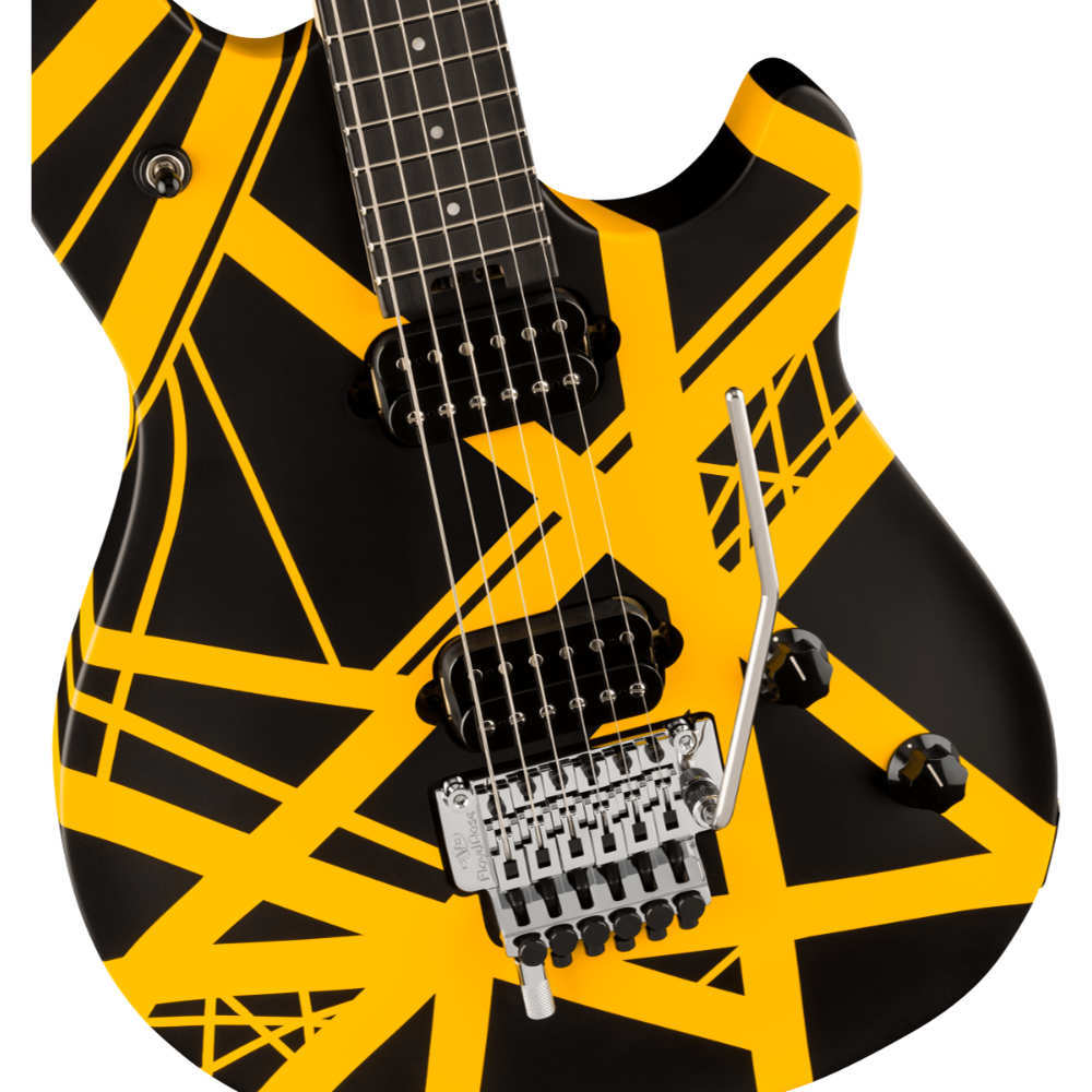 EVH Wolfgang Special Striped Series Black and Yellow エレキギター （新品/送料無料）【楽器検索デジマート】