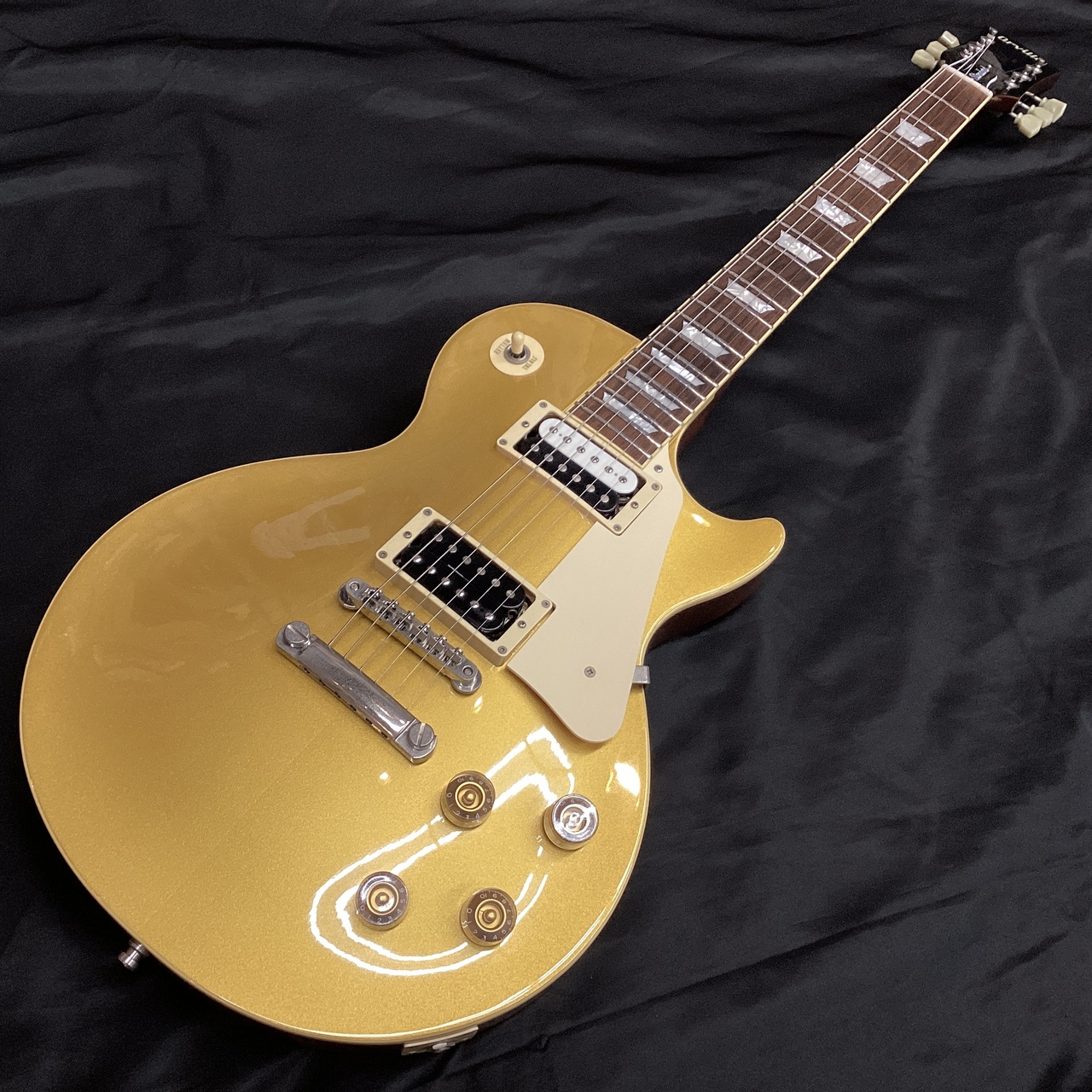 orville les paul LPS75 ゴールド フジゲン製※ジャンク Orville LPS-75 (オービル レスポールタイプ)（中古）【楽器検索