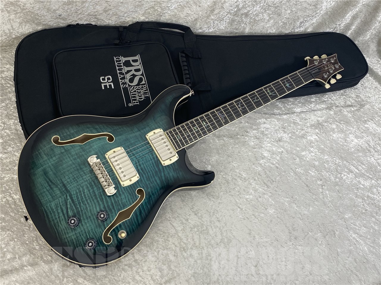 【美品/使用感ほぼなし】Paul Read Smith SE Paul Reed Smith(PRS) SE Hollowbody II Piezo (Peacock Blue) （新品