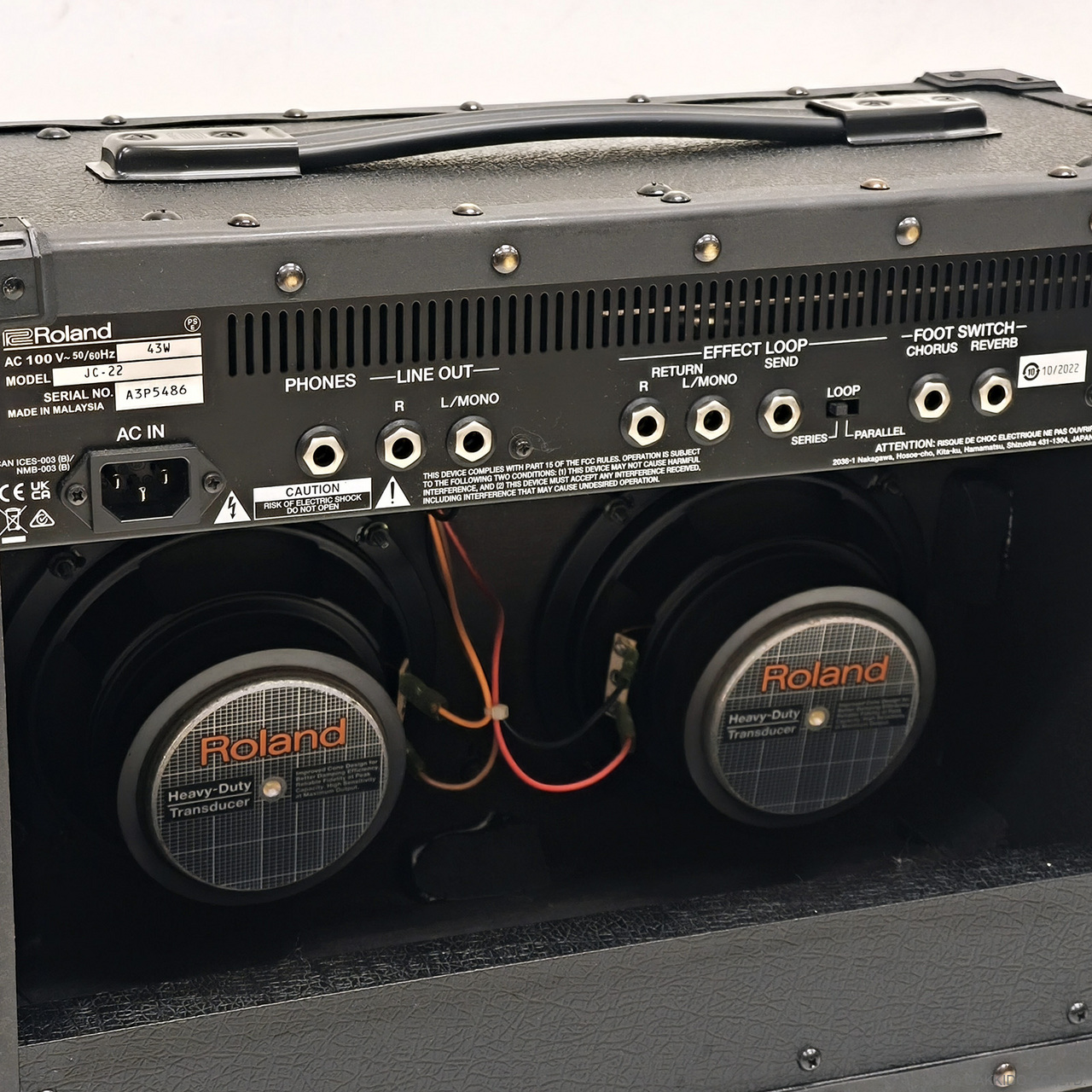Roland JC-22 Jazz Chorus ギターアンプ コンボ（中古）【楽器検索