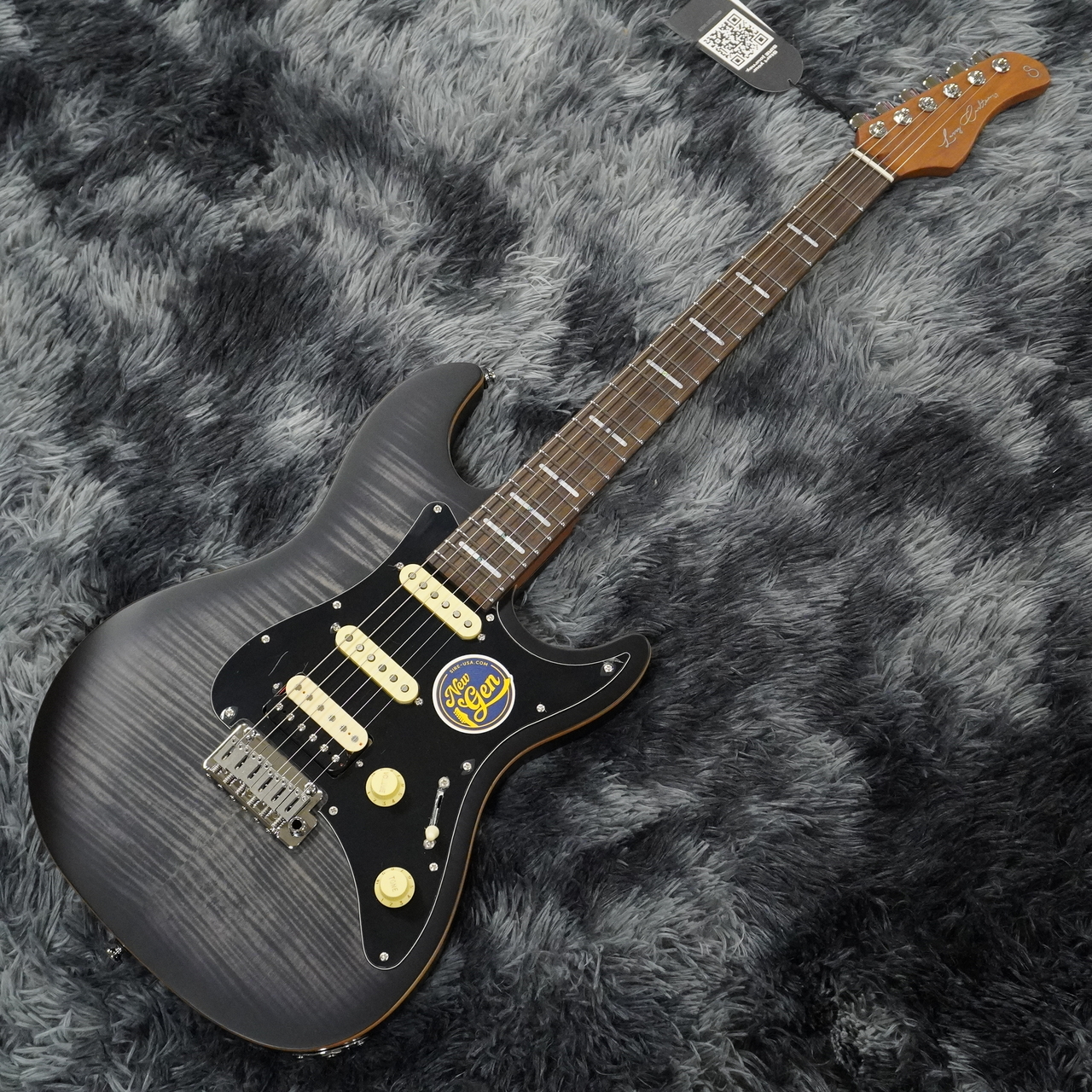 Sire Larry Carlton S7 FM New Gen TBK (Transparent Black Satin