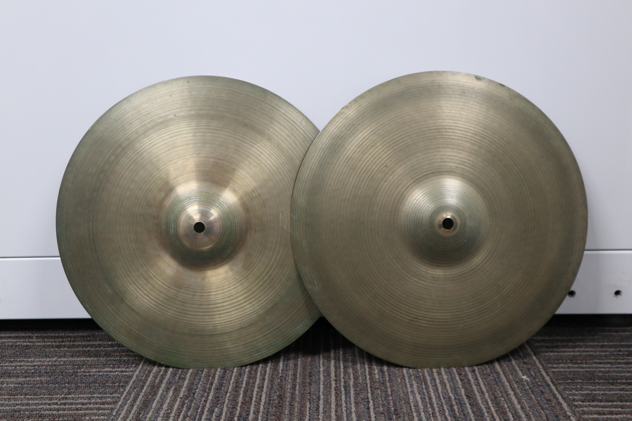 Zildjian VINTAGE ZILDJIAN 70s A New Beat HiHAts ペア 白抜き Zildjian VINTAGE ZILDJIAN 70s A New Beat HiHAts ペア 白抜き