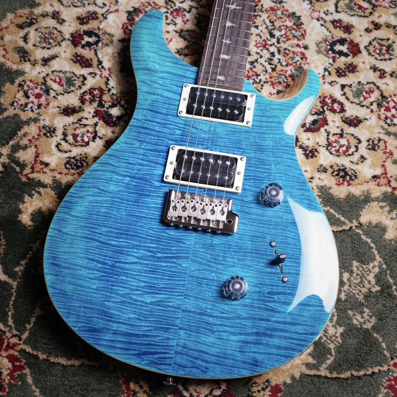 Paul Reed Smith(PRS) SE CUSTOM 24 エレキギター Blue Matteo/Natural