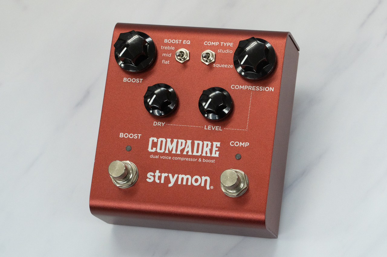 【未使用】Strymon COMPADRE ギター コンプレッサー エフェクター Amazon.com: Strymon Compadre Dual Voice Compressor and Boost