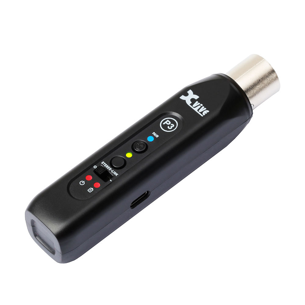 Xvive エックスバイブ XV-P3 P3 Bluetooth Audio Receiver XLR Xvive エックスバイブ XV-P3 P3 Bluetooth Audio Receiver XLR