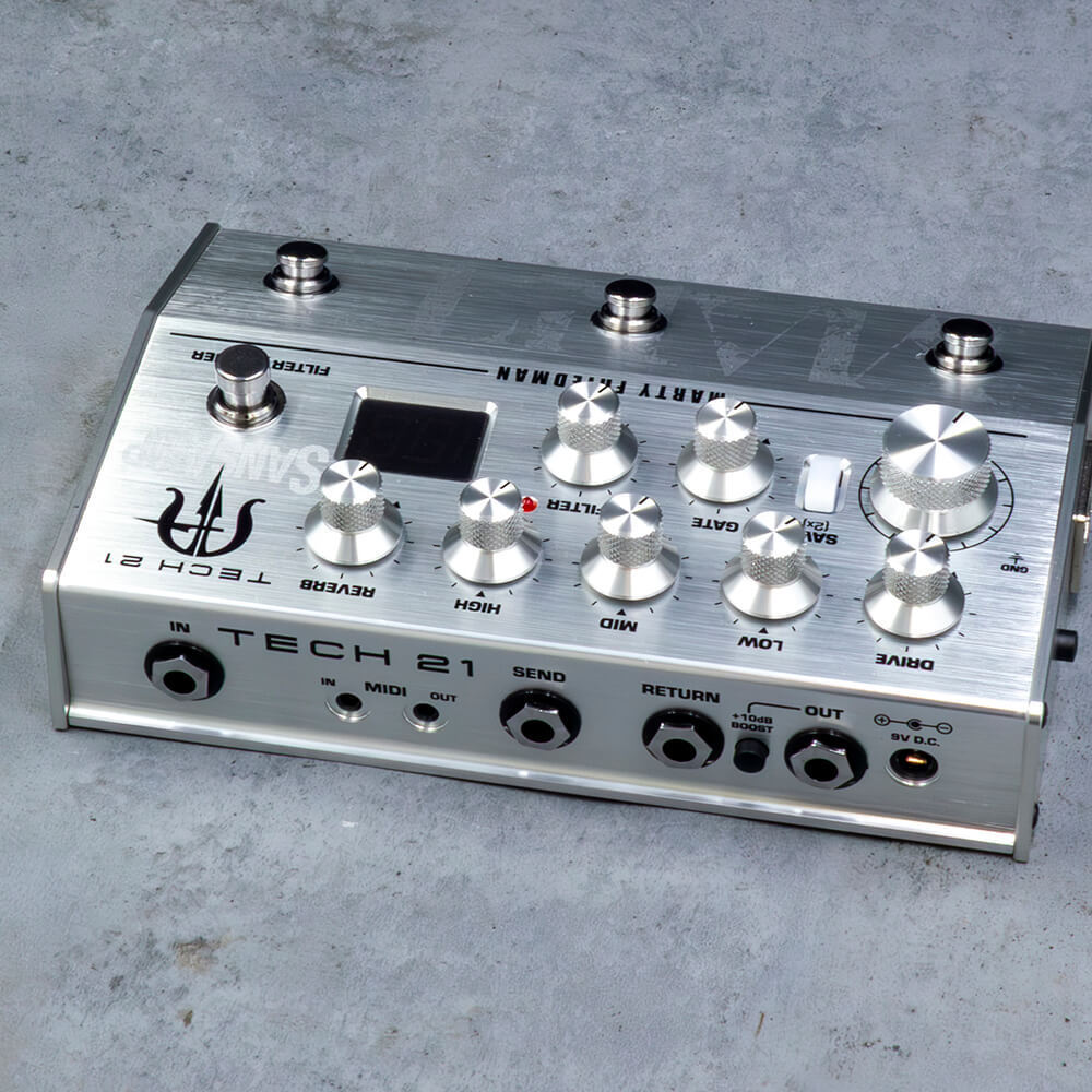 TECH21 Marty Friedman Signature SansAmp（新品/送料無料）【楽器検索
