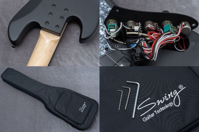 Swing Guitars Jazz Deluxe 5 Matte Black 4.6kg #25080071【GIB兵庫