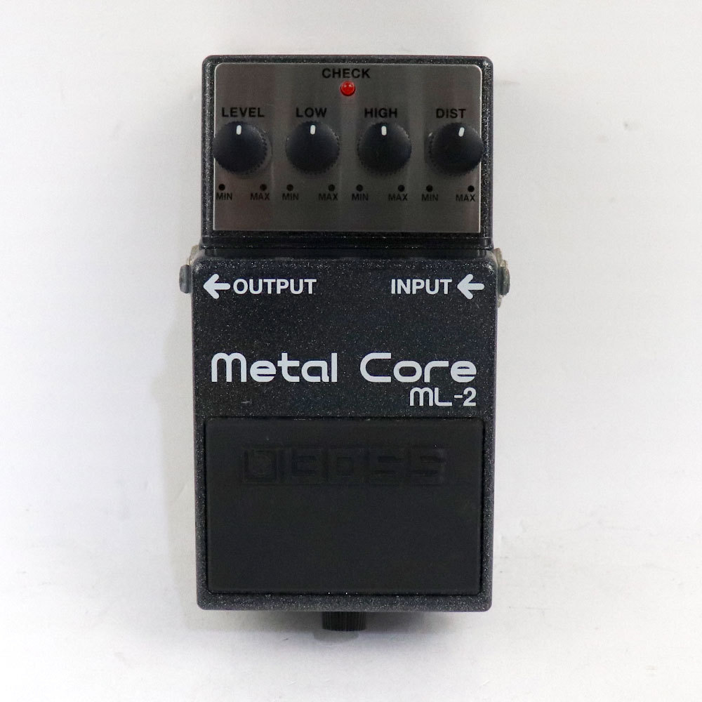 BOSS 【中古】メタルコア エフェクター BOSS ML-2 Metal Core ハイゲイン ディストーション エフェクター