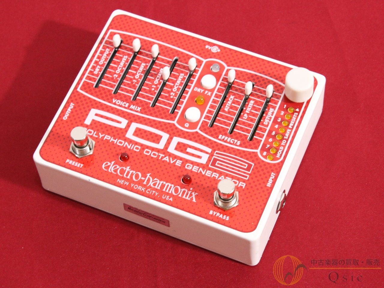 【中古良品】electro-harmonix POG2 Electro-Harmonix POG2 [NM377]【神戸店在庫】（中古/送料無料）【楽器
