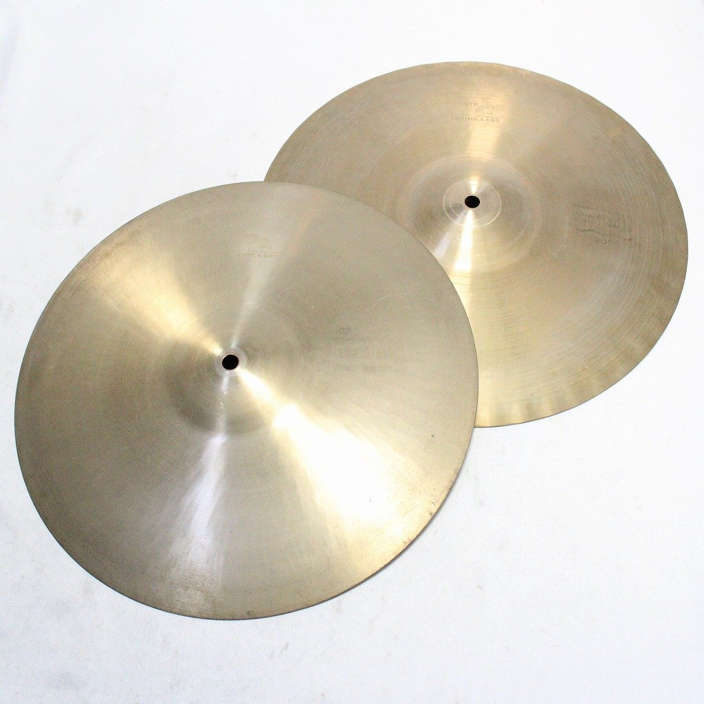 PAiSTe FORMULA602 60s-70s Pre-Serial SoundEdge Hihats 14インチ 834/924 パイステ ハイハットシンバル【池袋店