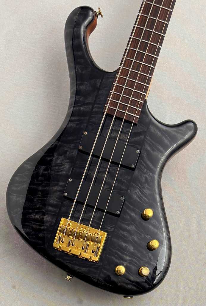 ベース Freedom Dulake 4st FREEDOM CUSTOM GUITAR RESEARCH Dulake 4st -鴉-【USED】（中古