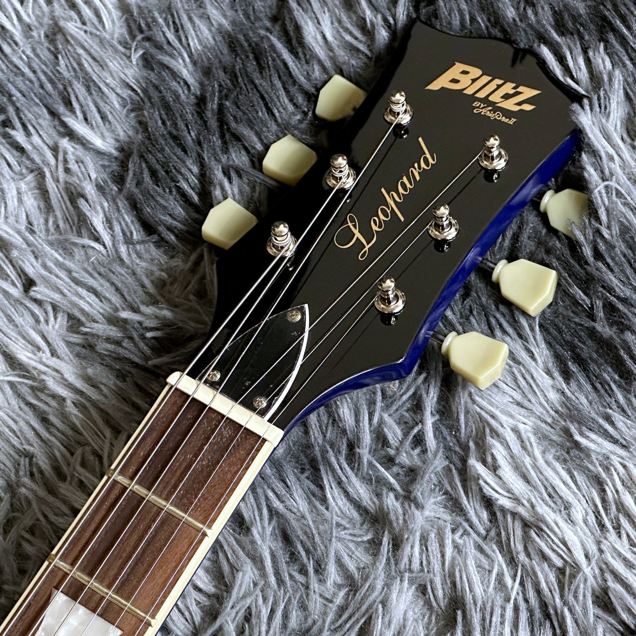 BLITZ by ARIA BLP-450 SBL (See-through Blue)【レスポール