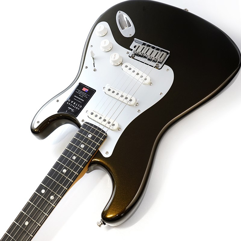 Fender American Ultra II Stratocaster (Texas Tea/Ebony) 【The