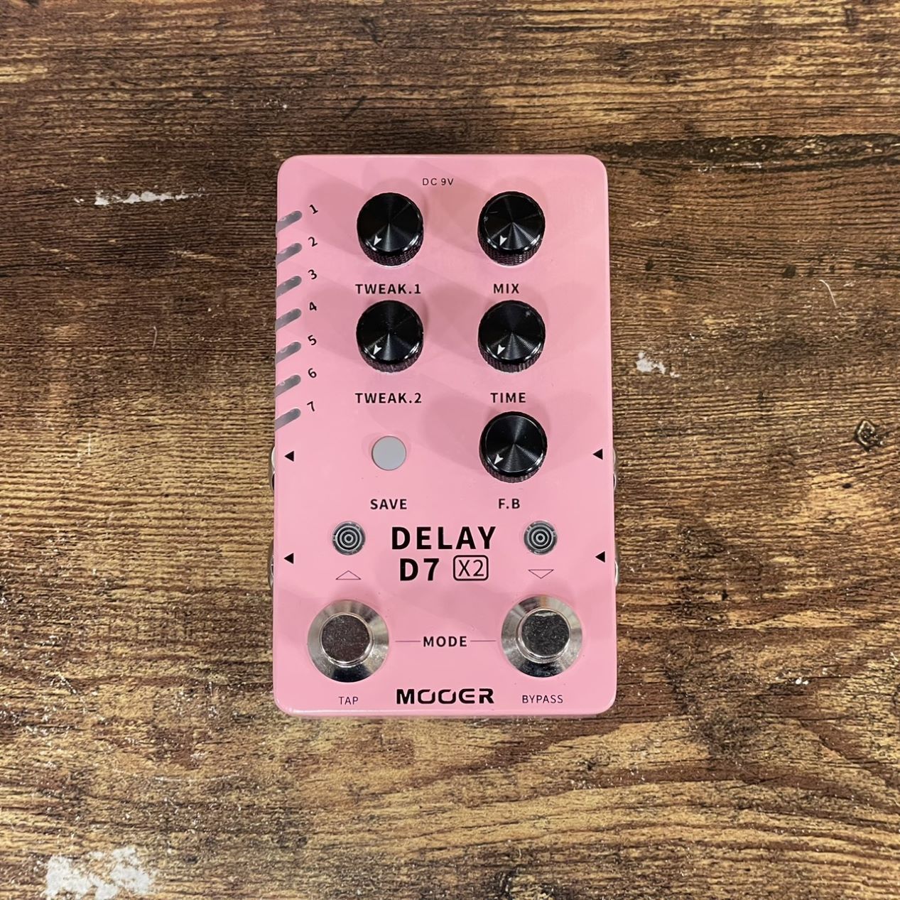 Mooer D7 X2 DELAY 未使用新品 D7 X2 Delay_MOOER Audio