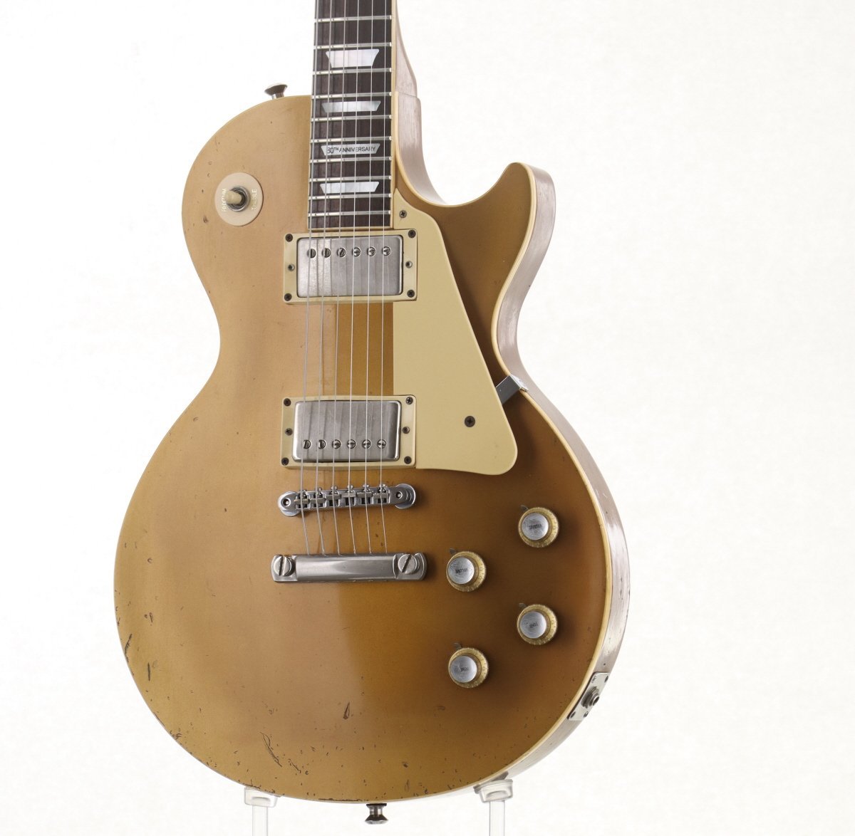 Gibson 30th Anniversary Les Paul Standard Gold Top 1981年製【横浜 
