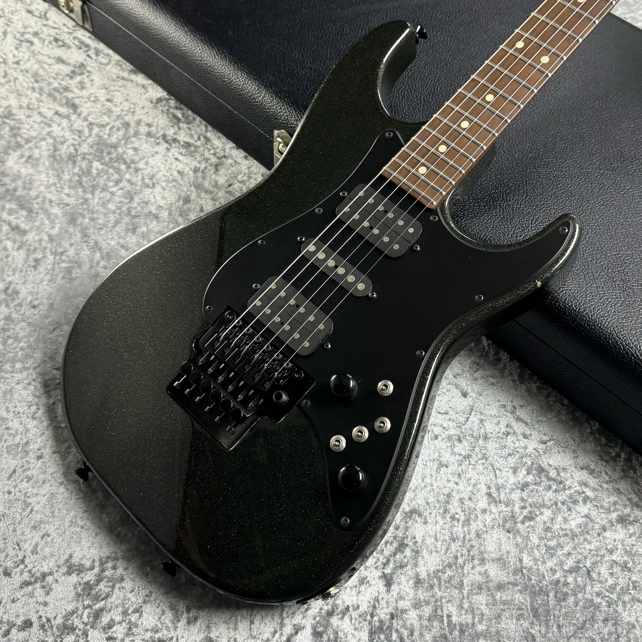 TOM ANDERSON 【フロイドローズ仕様】Classic Alder Body Chocolate Maple Neck~Starry  Night Black~ [3.38kg]2011年製（中古）【楽器検索デジマート】