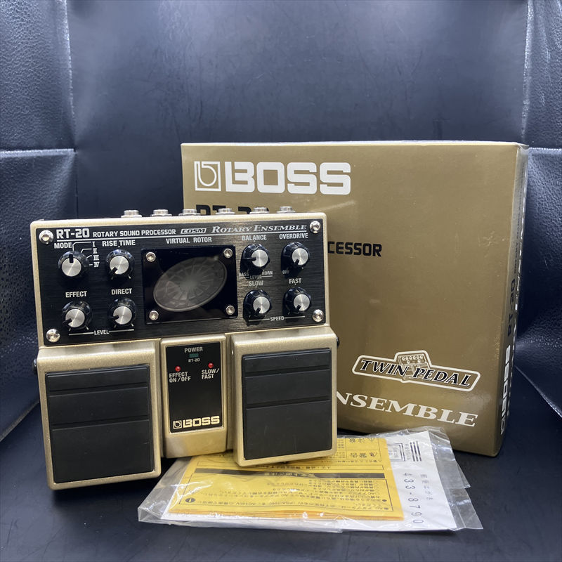 BOSS RT-20 ロータリースピーカー　エフェクター BOSS / RT-20 Rotary Sound Processor “Rotary Ensemble
