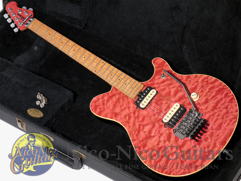 MUSIC MAN Axis EX (Translucent Pink)（中古）【楽器検索デジマート】